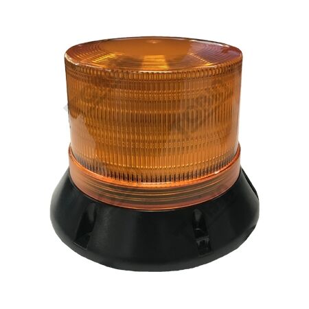 Warning Light H-Duty IP66 | Amber Color | 12-24V DC | Compact 115mm Size | by Tobin