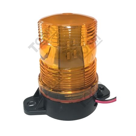 Warning Light H-Duty IP66 Amber 70mm | 12-24V DC | Heavy Duty | by Tobin
