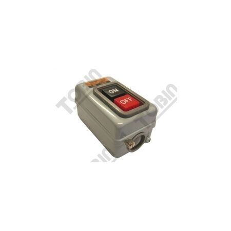 Power Switch Enclosure 30A 3P ON/OFF | Latching Mechanism | Surface Mount Metal | by Tobin
