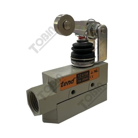 Limit Switch 15A IP67 Lever Roller | Rubber Boot | Reliable Mechanical Operation | by Tobin