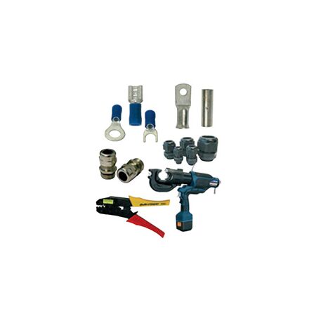 Quick Conn Yellow Male Quick Connector | 2.5-6.0mm Compatibility | 24A Current Rating | Pack of 50 | by Tobin