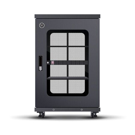 Server Rack Cabinet 18RU | 1000kg Load Capacity | Lockable Castors & Grounding System | by SERVEREDGE