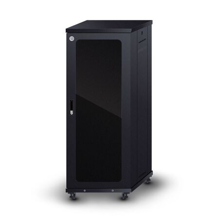 Server Cabinet 37RU Fully Assembled | 750Kg Load Capacity | Locking Doors | by SERVEREDGE