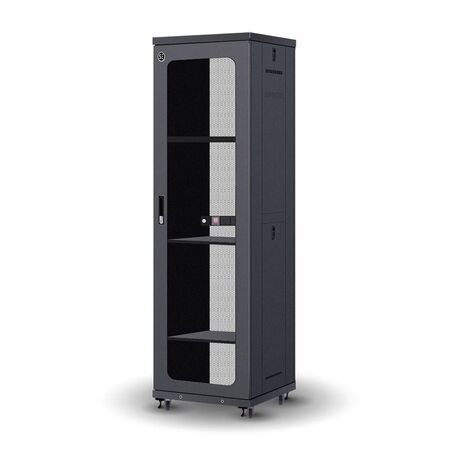 42RU Server Cabinet | Fully Assembled | 1000kg Load Capacity | Locking Doors | by SERVEREDGE