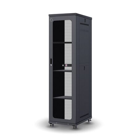 Server Rack Cabinet 45RU | Fully Assembled | Steel Construction | 600mm Width & 1200mm Depth | by SERVEREDGE
