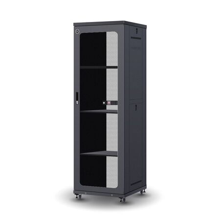 Serveredge 45RU Free Standing Cabinet | Fully Assembled | 800mm Width & Depth | by SERVEREDGE
