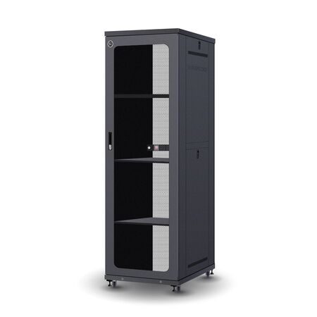 Server Rack Cabinet 45RU | Fully Assembled Free Standing | 800mm Width & 1200mm Depth | by SERVEREDGE