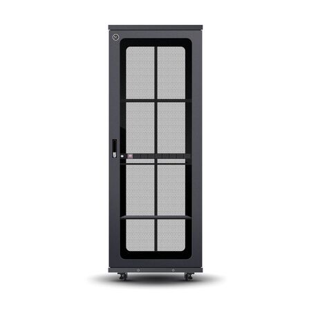 Server Rack Cabinet 45RU | Fully Assembled | 800mm Width & 1000mm Depth | by SERVEREDGE