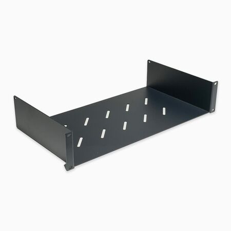 Serveredge Cantilever 2RU Fixed Shelf | 250mm Depth | Steel Construction | Easy Installation | by SERVEREDGE