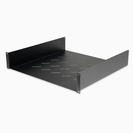 2RU Cantilever Fixed Shelf | 450mm Depth | Steel Construction | Compatible with 19-Inch Racks | by SERVEREDGE
