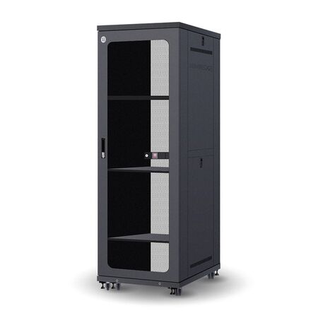 42RU Free Standing Server Cabinet | Fully Assembled | Robust Steel Construction | Spacious Design | by SERVEREDGE