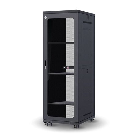 42RU Free Standing Server Cabinet | Fully Assembled | Robust Steel Construction | 800mm Width & 1000mm Depth | by SERVEREDGE