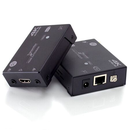 HDBaseT 4K2K HDMI Extender Kit | 4K2K Resolution | Bi-directional IR | 70m Transmission | by SERVEREDGE
