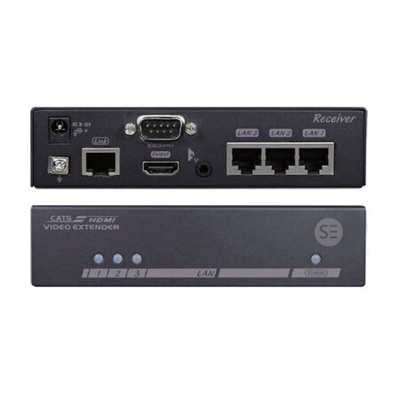 HDBaseT 4K2K HDMI Extender Kit | Bi-directional IR Support | Long-Distance HDMI Transmission | by SERVEREDGE