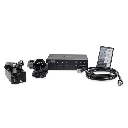 4K2K HDMI & VGA HDBaseT Extender | 2 HDMI Inputs | 100m Transmission | by SERVEREDGE