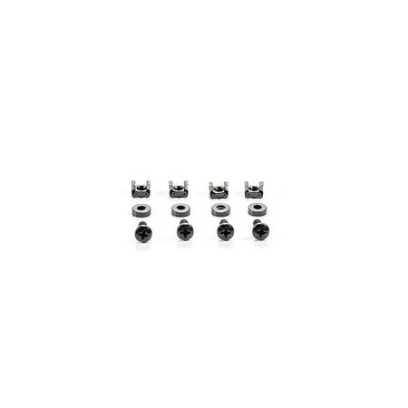 1RU Horizontal 5 RING Cable Management Rail | Steel Construction | Efficient Cable Organization | Improves Airflow | by SERVEREDGE