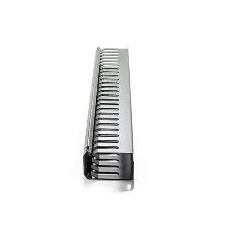 1RU Cable Management Rail | 24 Slots for Efficient Organization | Durable Steel Construction | by SERVEREDGE