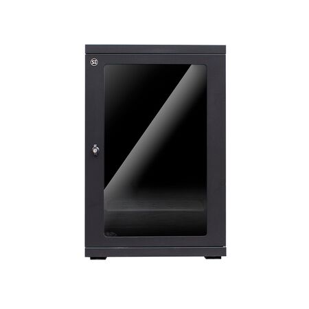 Serveredge 18RU Fully Assembled Wall Mount Cabinet | Steel Construction | Powder Coated Finish | by SERVEREDGE