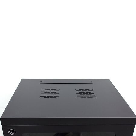 Serveredge 18RU Fully Assembled Wall Mount Cabinet | Steel Construction | Powder Coated Finish | by SERVEREDGE