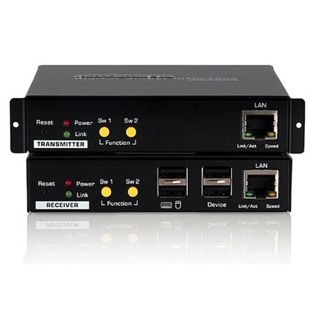 USB DVI KVM Console Extender with Audio | 1080P Resolution | 150m Transmission | by SERVEREDGE