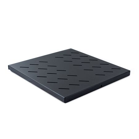 Serveredge 1RU Universal Fixed Shelf | Fits 600mm to 1000mm Racks | Steel Construction | 30kg Load Capacity | by SERVEREDGE