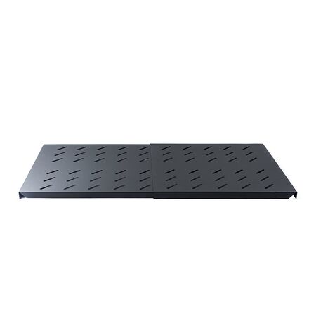 Serveredge 1RU Universal Fixed Shelf | Fits 600mm to 1000mm Racks | Steel Construction | 30kg Load Capacity | by SERVEREDGE