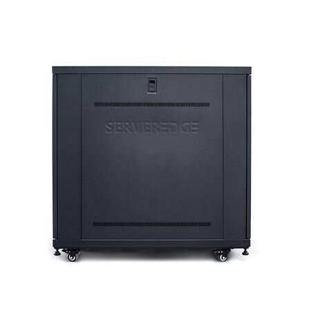 Server Rack Cabinet 18RU | 1000kg Load Capacity | Lockable Castors & Shelves | by SERVEREDGE