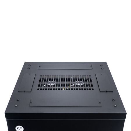 Server Rack Cabinet 18RU | 1000kg Load Capacity | Lockable Castors & Grounding System | by SERVEREDGE