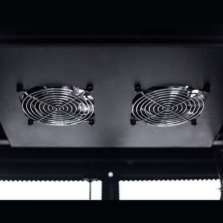 Server Rack Cabinet 18RU | 1000kg Load Capacity | Lockable Castors & Grounding System | by SERVEREDGE