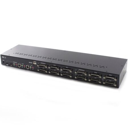2-Port Dual-Link Quad Monitors DVI USB KVM Switch | Audio & Mic Support | High-Resolution Video | by SERVEREDGE