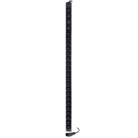24 Port PDU | 20 IEC C13 & 4 IEC C19 Outputs | 16A Current Rating | by SERVEREDGE