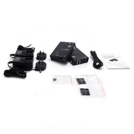 HDBaseT HDMI Extender Kit with 4 USB Ports | 100m Transmission | 1080p Full HD | by SERVEREDGE