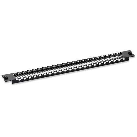 1RU Tool Less Metal 19" Vented Blanking Panel | Durable Metal | Tool-less Installation | Improved Airflow | by SERVEREDGE