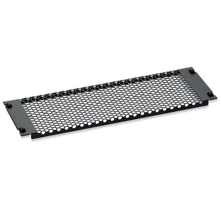 3RU Tool Less Metal Vented Blanking Panel | Easy Installation | Durable Metal Construction | Enhanced Airflow | by SERVEREDGE