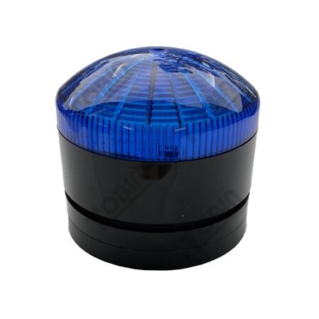 LED Strobe Light Blue | IP65 Rated | 100-240V AC | High Visibility | by Tobin