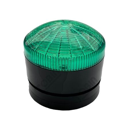 Strobe Light LED Green | IP65 Rated | 12-24VAC/DC | High Visibility | by Tobin