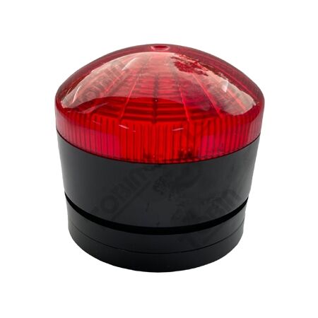 Red LED Strobe Light | IP65 Rated | 100-240VAC | High Visibility | by Tobin