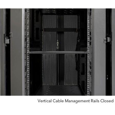 42RU Free Standing Server Cabinet | Fully Assembled | Robust Steel Construction | 800mm Width & 1000mm Depth | by SERVEREDGE