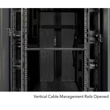42RU Free Standing Server Cabinet | Fully Assembled | Robust Steel Construction | 800mm Width & 1000mm Depth | by SERVEREDGE