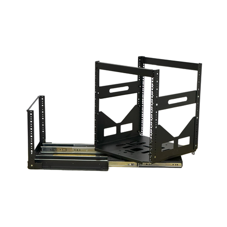 12RU Slide & Swivel Server Rack | Steel Construction | Ventilated Panels | Powder Coated Finish | by SERVEREDGE