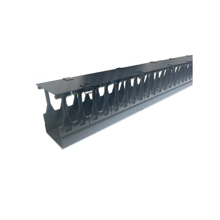 45RU Single Sided Vertical Cable Manager | Durable Steel Construction | Efficient Cable Routing | by SERVEREDGE