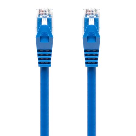 CAT6 Network Cable 15m | Blue | 50-Micron Gold-Plated Connectors | Snagless Design | by SERVEREDGE