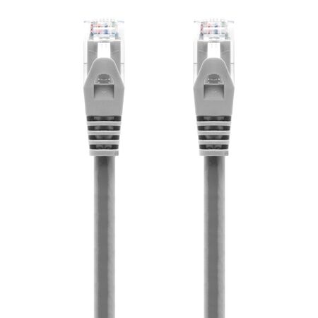 CAT6 Network Cable 2m Grey | 50-Micron Gold-Plated Connectors | Snagless Design | by SERVEREDGE