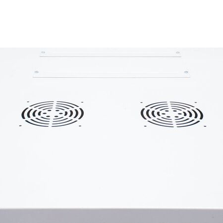 18RU Wall Mount Cabinet | Fully Assembled Hinged Frame | Steel Construction | Grey Finish | by SERVEREDGE