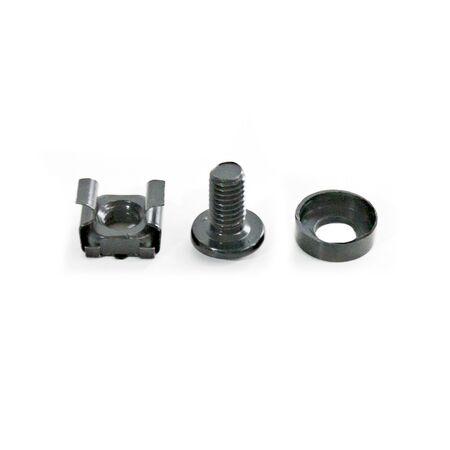 1RU Plastic Cable Management Rail | 24 Slots | Durable Material | Includes Mounting Hardware | by SERVEREDGE