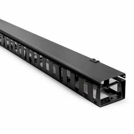 27RU Vertical Cable Manager | Fits 800mm Wide Cabinets | Includes Mounting Hardware | by SERVEREDGE