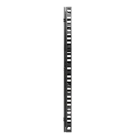 27RU Vertical Cable Manager | Fits 800mm Wide Cabinets | Includes Mounting Hardware | by SERVEREDGE