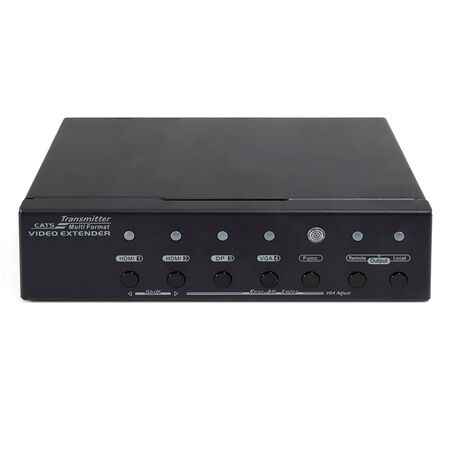 HDBaseT Multi Input Switcher Transmitter | 2 HDMI Inputs | 4K UHD Support | Long-Distance Transmission | by SERVEREDGE