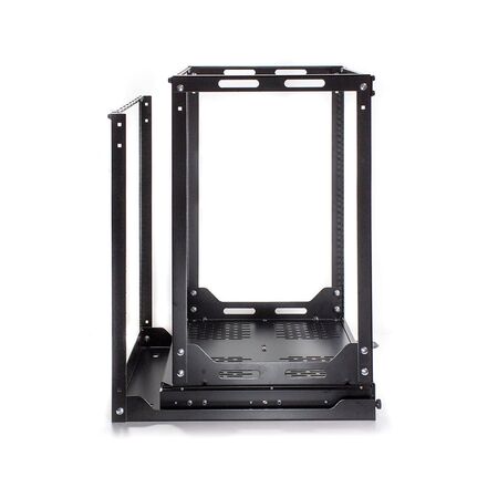 15RU Slide & Swivel Server Rack | Steel Construction | Ventilated Panels | Powder-Coated Finish | by SERVEREDGE