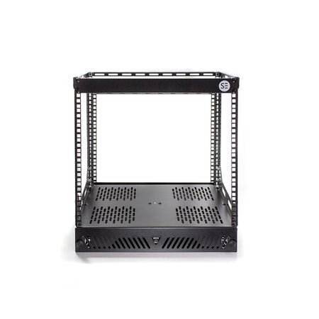10RU Slide & Swivel Server Rack | Steel Construction | Powder Coated Finish | by SERVEREDGE